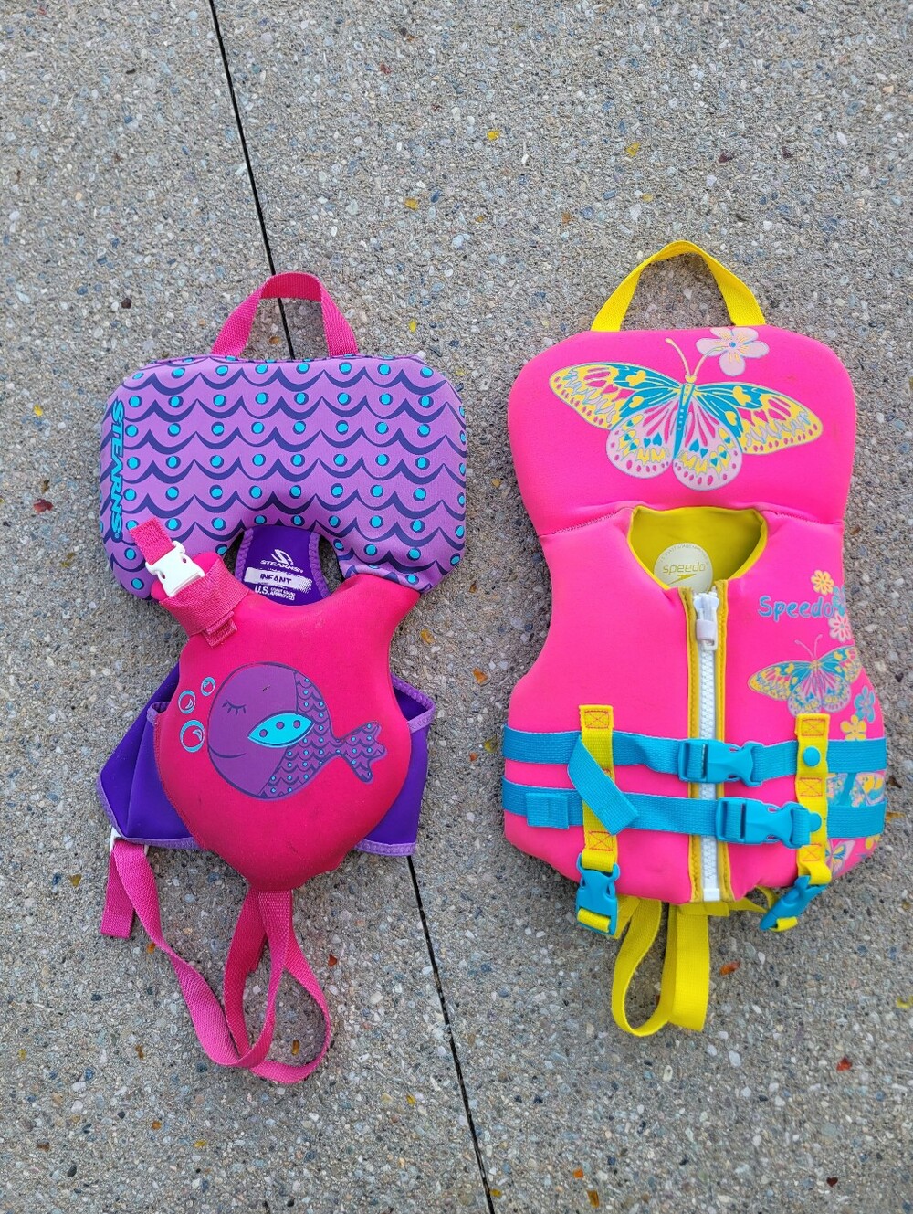 2 Infant Life Jackets